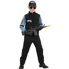 Swat kinderkostüm polizeikost gebraucht kaufen  Kolkwitz
