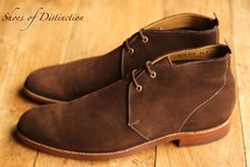 Grenson brown suede for sale  SUTTON COLDFIELD