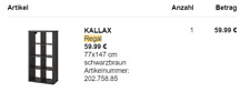 Ikea kallax regal gebraucht kaufen  Frankfurt am Main
