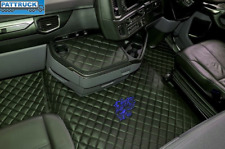 CONJUNTO DE TAPETES DE ASSOALHO DE COURO ECOLÓGICO PRETO/AZUL FIT SCANIA R [2017 + ] NOVA GERAÇÃO comprar usado  Enviando para Brazil