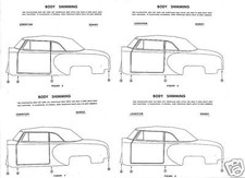 Usado, 1928 29 30 31 32 33 34 35 Ford NOS guia de desvio de carroceria comprar usado  Enviando para Brazil