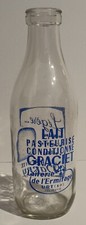 Bouteille publicitaire lait d'occasion  Reims