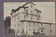 Molino de harina Sheldon IOWA 1909 PRAIRIE QUEEN MOLINOS DE GRANO DE GRANO DE GRANO PUBLICIDAD IA segunda mano  Embacar hacia Mexico