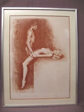 Lithographie signée aslan d'occasion  Martel