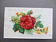 Antique christmas card for sale  NORWICH