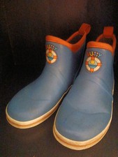 Botas de convés Buoy infantis de borracha azul e laranja ILN#431 comprar usado  Enviando para Brazil