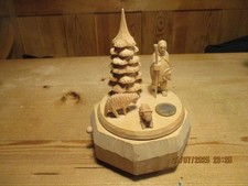 Geschnitzte naturfarbene spiel gebraucht kaufen  Breitengüßbach