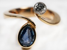 Designring 65ct diamant gebraucht kaufen  Lübeck