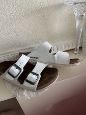 Girls white birkenstock for sale  PONTYPRIDD