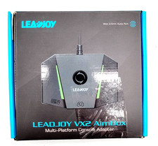 Adaptador de teclado multiplataforma LeadJoy VX2 AimBox com porta de áudio de 3,5 mm comprar usado  Enviando para Brazil