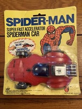 AHI O INCRÍVEL HOMEM-ARANHA Acelerador Super Rápido Carro Homem-Aranha 1979 #8064 comprar usado  Enviando para Brazil