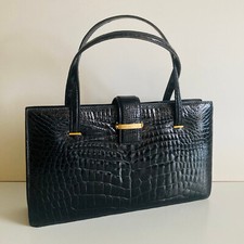 Sac main crocodile d'occasion  Louveciennes