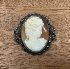 Magnifique broche argent d'occasion  Fontenay-le-Comte