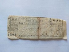 Biglietto lotto giocata usato  Cavallino Treporti