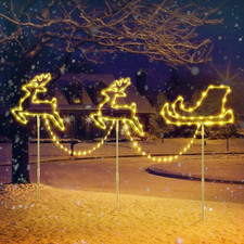 Luci natale esterno usato  Roma