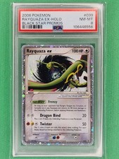 2006 Pokemon Black Star Promo Rayquaza EX-HOLO PSA 8 comprar usado  Enviando para Brazil