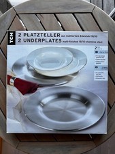 Platzteller mattiertem edelsta gebraucht kaufen  Laichingen