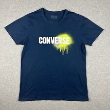 Usado, Camiseta Converse All Star masculina gola redonda tamanho XL slim fit azul masculina comprar usado  Enviando para Brazil