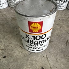 100 can x shell vintage oil for sale 100 can x shell vintage oil for sale Wabash