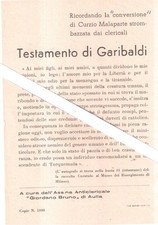 Associazione anticlericale gio usato  Villafranca in Lunigiana