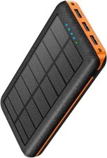 Carregador portátil carregador solar banco de energia 30000mAh bateria acampamento, à prova d'água comprar usado  Enviando para Brazil