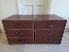 Two leather wood for sale  SOUTH CROYDON