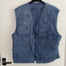 Mens safari waistcoat for sale  READING