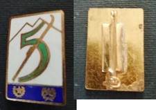 Distintivo alpini smalti usato  Meina