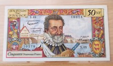 Billet francais henry d'occasion  Valognes