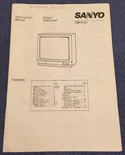Sanyo crt monitor for sale  CHELMSFORD