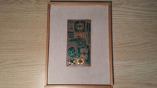 Vintage emaille wandbild gebraucht kaufen  Ludwigsburg