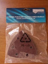 Papier poncer triangulaire d'occasion  Wizernes