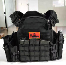 Usado, Colete tático Molle bolsa revista airsoft combate assalto placa suporte conjunto equipamento comprar usado  Enviando para Brazil