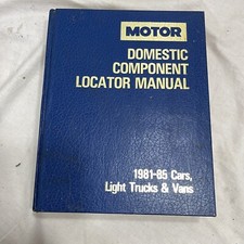 1981-85 localizador de componentes domésticos coches manuales camiones ligeros y furgonetas segunda mano  Embacar hacia Mexico