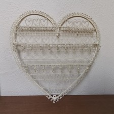 White metal heart for sale  HORNSEA