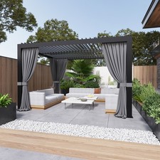 Louvered pergola x12 d'occasion  Expédié en Belgium