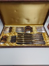 Versilbert besteck teilig gebraucht kaufen  Falkensee