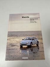 Mazda price list for sale  NEWCASTLE UPON TYNE