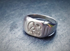 Siegel ring silber gebraucht kaufen  München