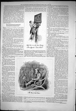 Antiga cadeira sentada homem assombrado 1876 fantasmas homem arte pintura rua sig vitoriano comprar usado  Enviando para Brazil