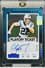 Christian mccaffrey playoff for sale  Cedar Grove