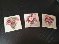 Flower coasters for sale  EGREMONT