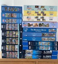 4x500 piece jigsaw for sale  MAIDSTONE