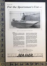 1929 sea sled for sale  Branch