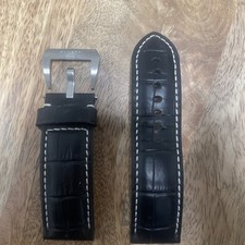Panerai black leather for sale  TUNBRIDGE WELLS