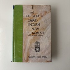 Interlinear greek english for sale  Marengo