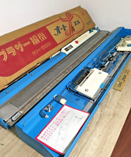Máquina de tecelagem de tricô Brother Auto L KH-588 Vintage Showa Retrô do Japão comprar usado  Enviando para Brazil