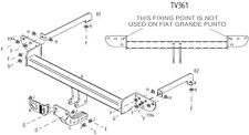 Towtrust fixed flange for sale  ATHERSTONE