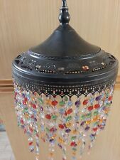 Lampadario paralume vintage usato  Rimini