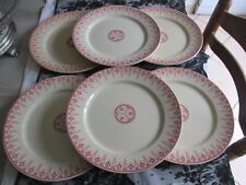 Lot anciennes assiettes d'occasion  Saint-Aigulin